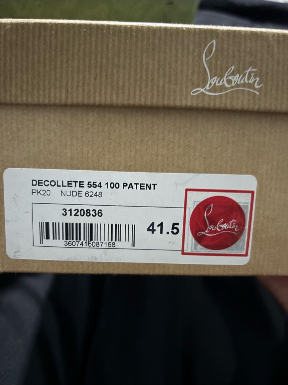 Authentic Christian Louboutins Sz 41.5
